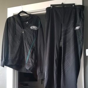 Mens NFL, Philadelphia eagles track suit